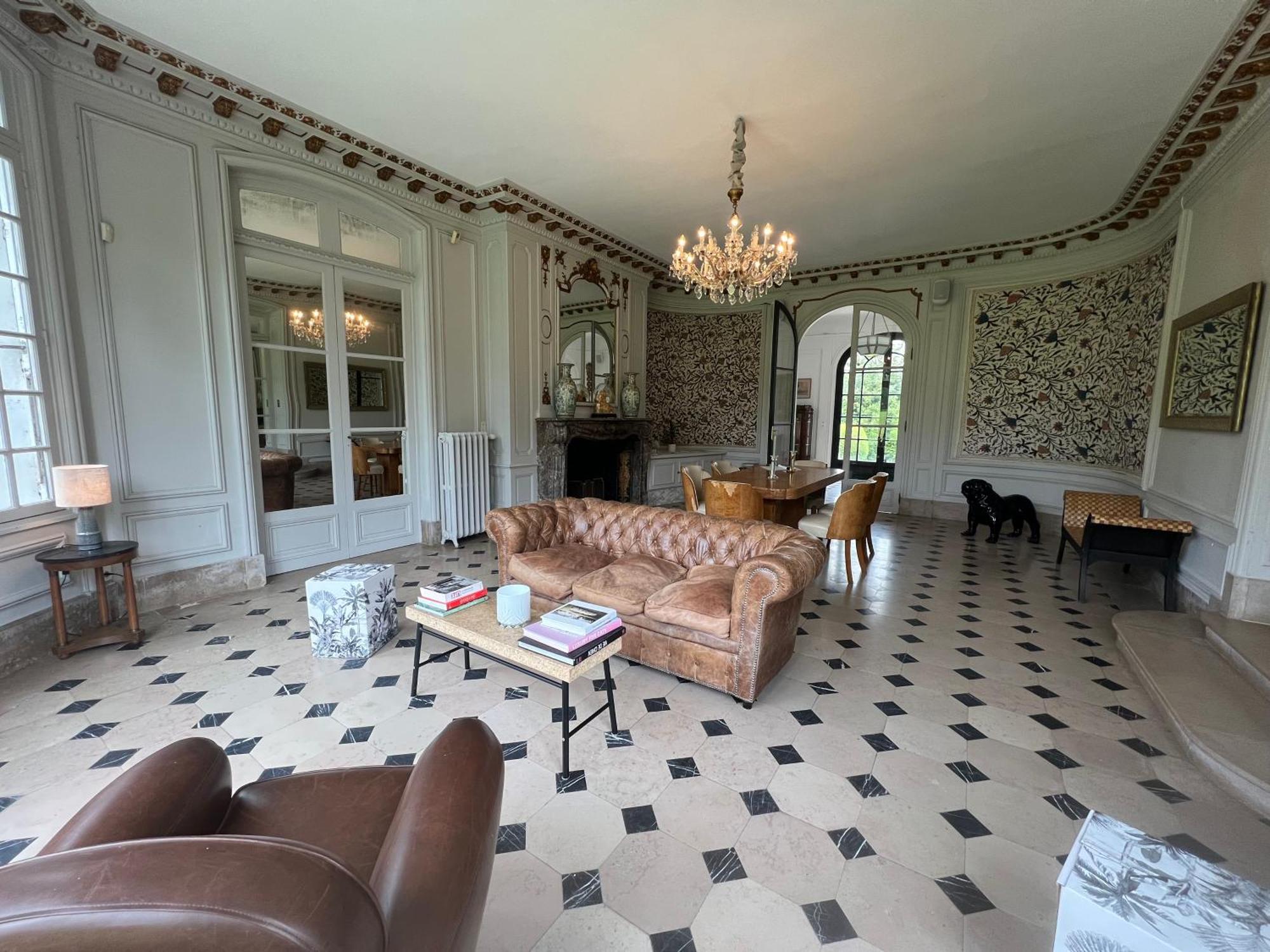 Le Chateau De Bertreville Saint Ouen Entre Mer Et Campagne Exterior photo
